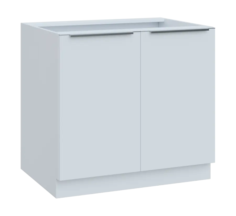 SIS - 9D spodní skříňka, 2-dveřová, 870x900x600, bílá